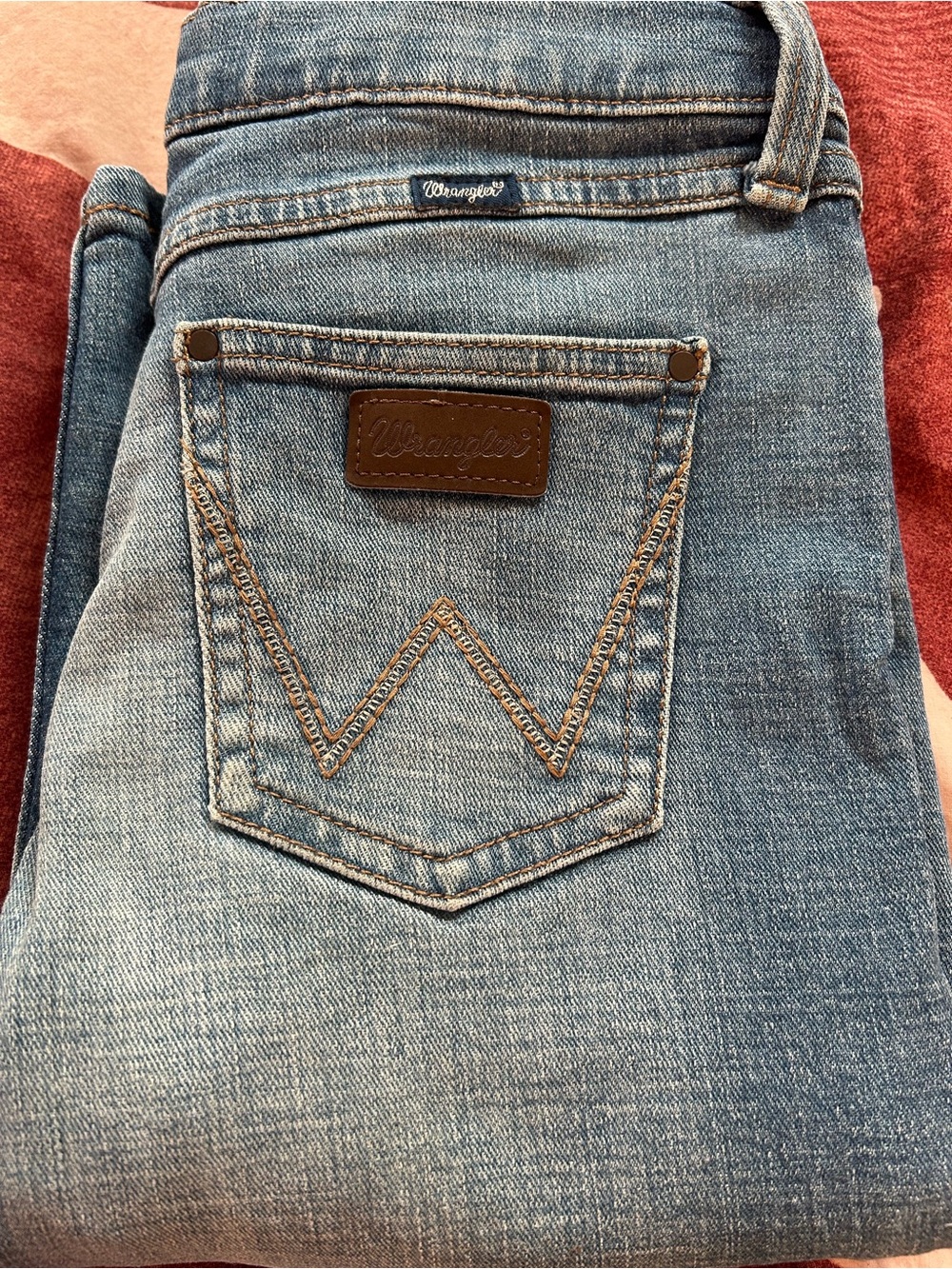 Wrangler Women's (youth 16 slim) Light Blue Classic Denim Jeans